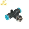 PT16-G04 Nối nhanh chữ T ren ngoài STNC (PT16-04 Gioăng chống rò rỉ)