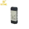 TG3522A-08P Van tác động khí nén (5 cửa 3 vị trí) TG STNC 19 TG3522A-08P Van tác động khí nén (5 cửa 3 vị trí) TG STNC