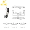 TG3522C-08 Van điện từ khí nén (5 cửa 3 vị trí) TG STNC 19 TG3522P-08 Van điện từ khí nén (5 cửa 3 vị trí) TG STNC