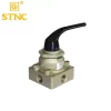 TGB24-S-06 Van gạt tay khí nén ( 2 vị trí) STNC 18 TGC34-S-15 Van gạt tay khí nén ( 3 vị trí) STNC